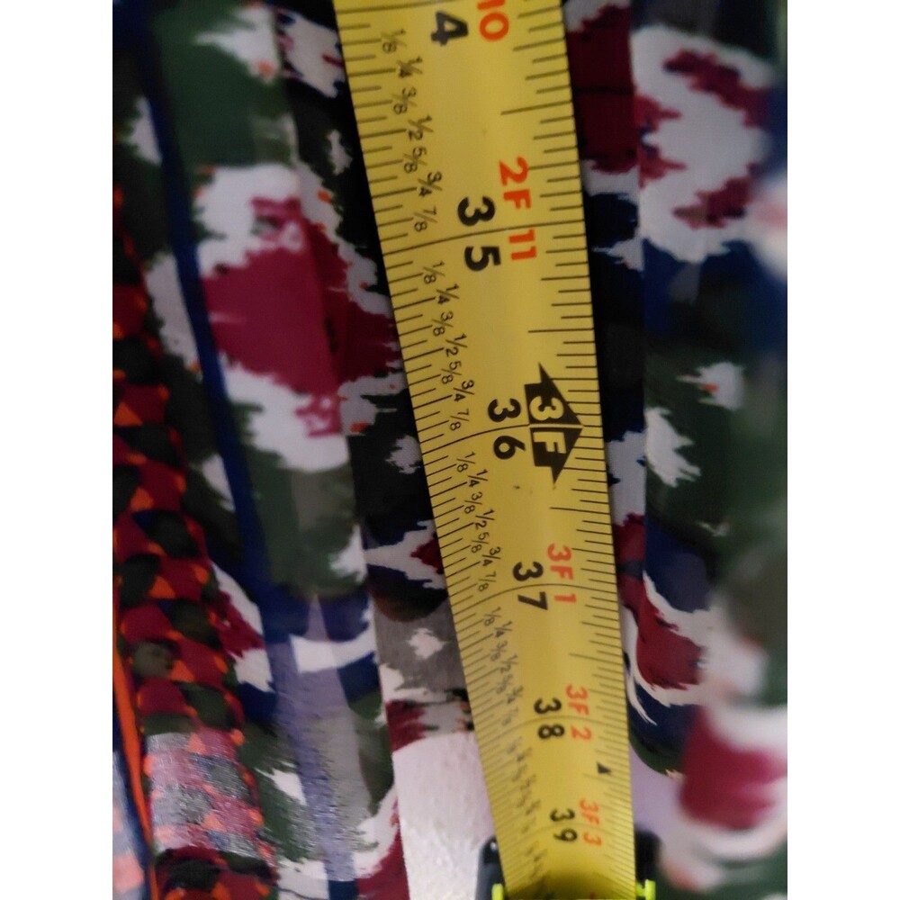 Jade Melody Tam Mixed Print Boho Preppy Mid Length Dress Size Small Vtg Style - Picture 12 of 12